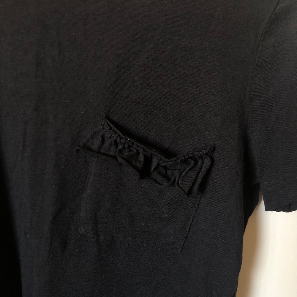 Zara Trafaluc F/W 17/18 Pocket Ruffle Tee - Picture 2 of 5